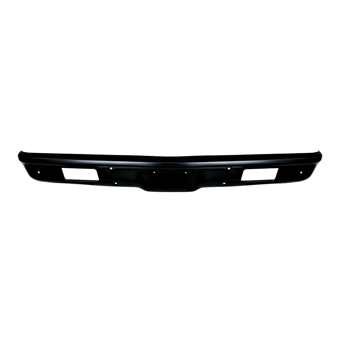 Black Bumper For 1971-72 Chevy Truck, Front