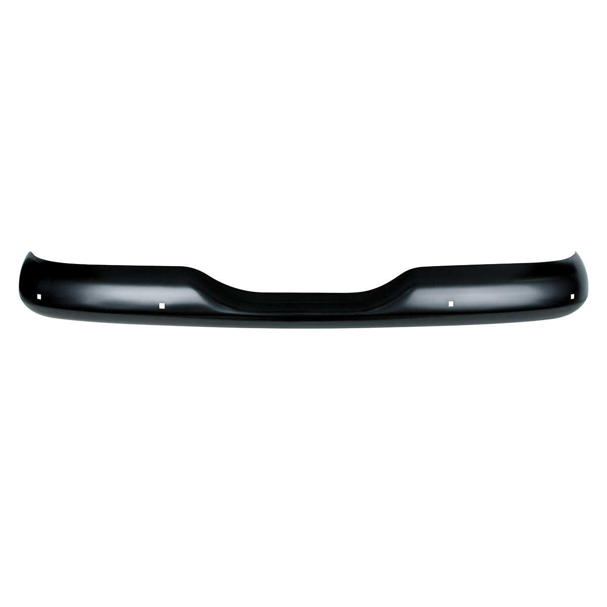 Black Bumper For 1955-59 Chevy & GMC Stepside Truck, Rear