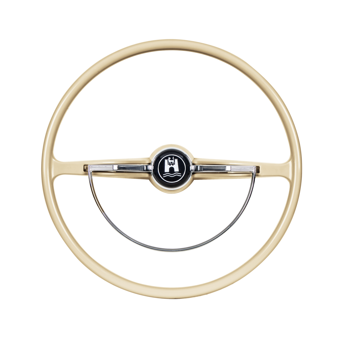 15-3/4" steering wheel for 1962-1971 Volkswagen Beetle/Karmann Ghia/Type 3 - Ivory