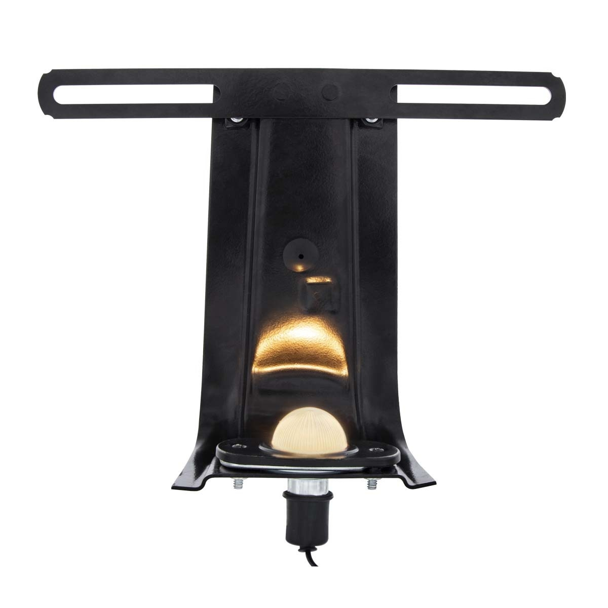 Rear License Plate Bracket With Light for 1954-59 Chevy & GMC Truck