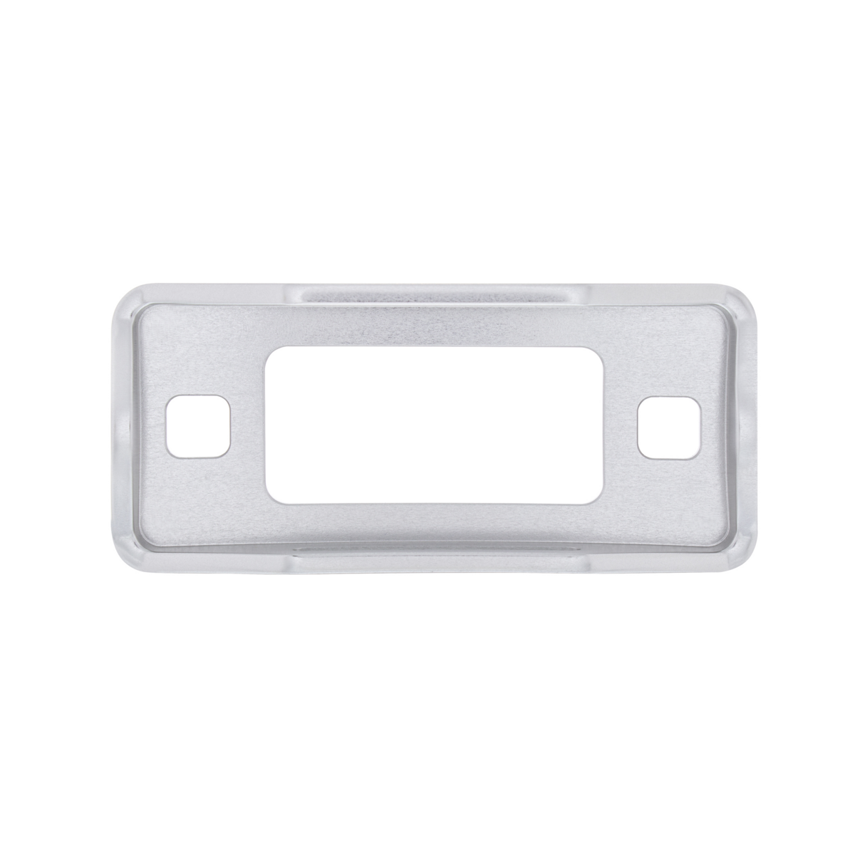 Clear Anodized Billet Aluminum Side Marker Bezel With Raised Side Protection For 1970-77 Ford Bronco