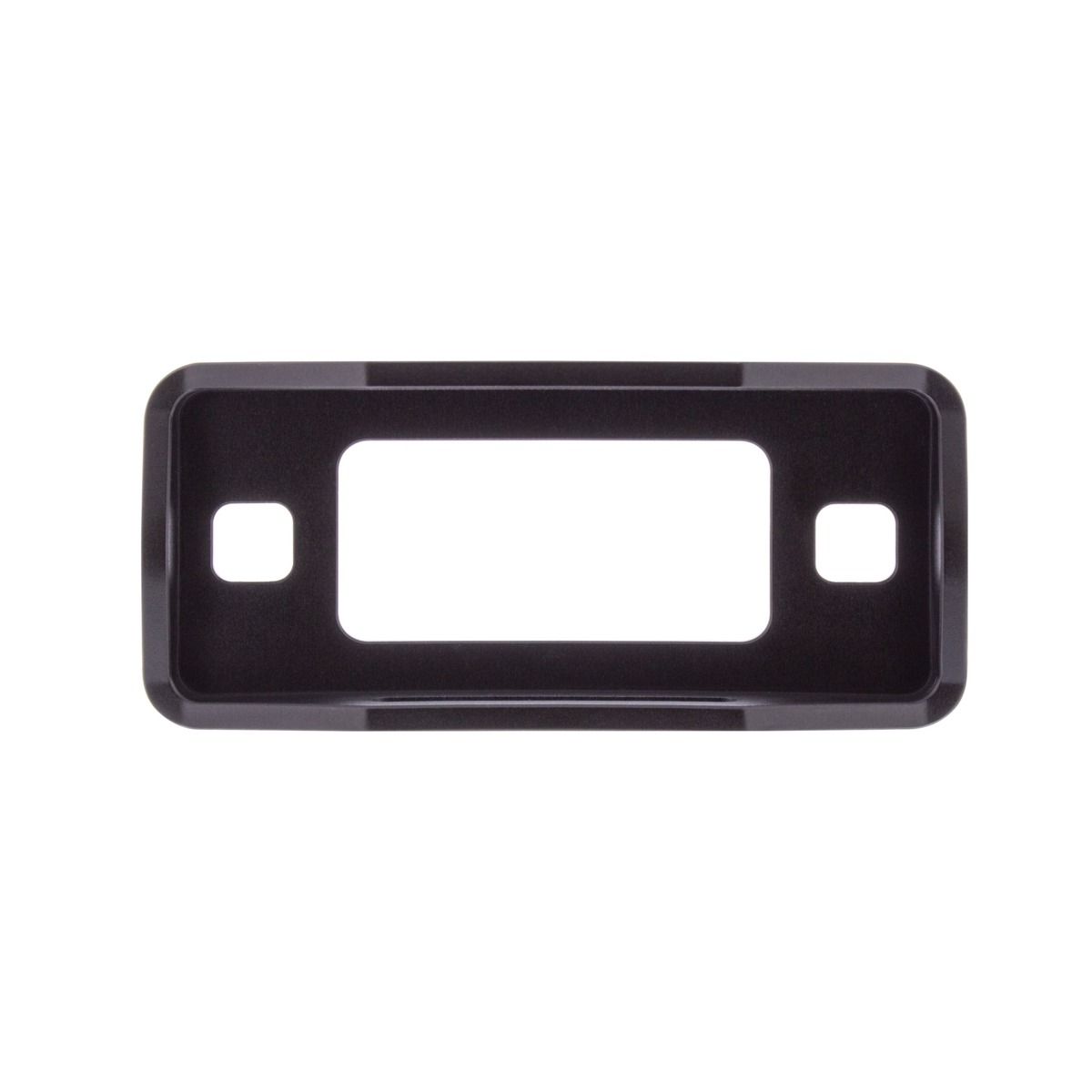 Black Anodized Billet Aluminum Side Marker Bezel With Raised Side Protection For 1970-77 Ford Bronco