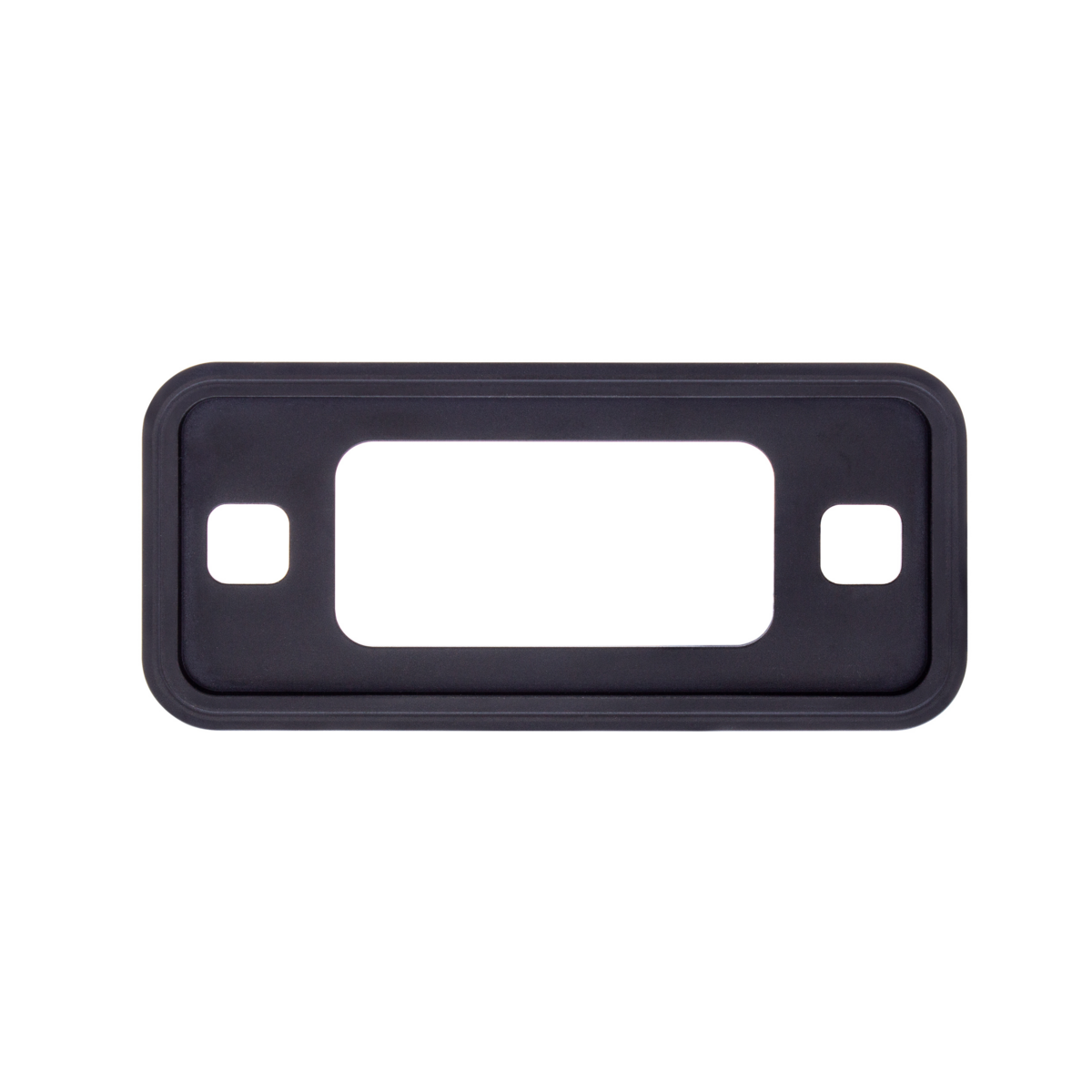 Black Anodized Billet Aluminum Side Marker Light Bezel For 1970-77 Ford Bronco