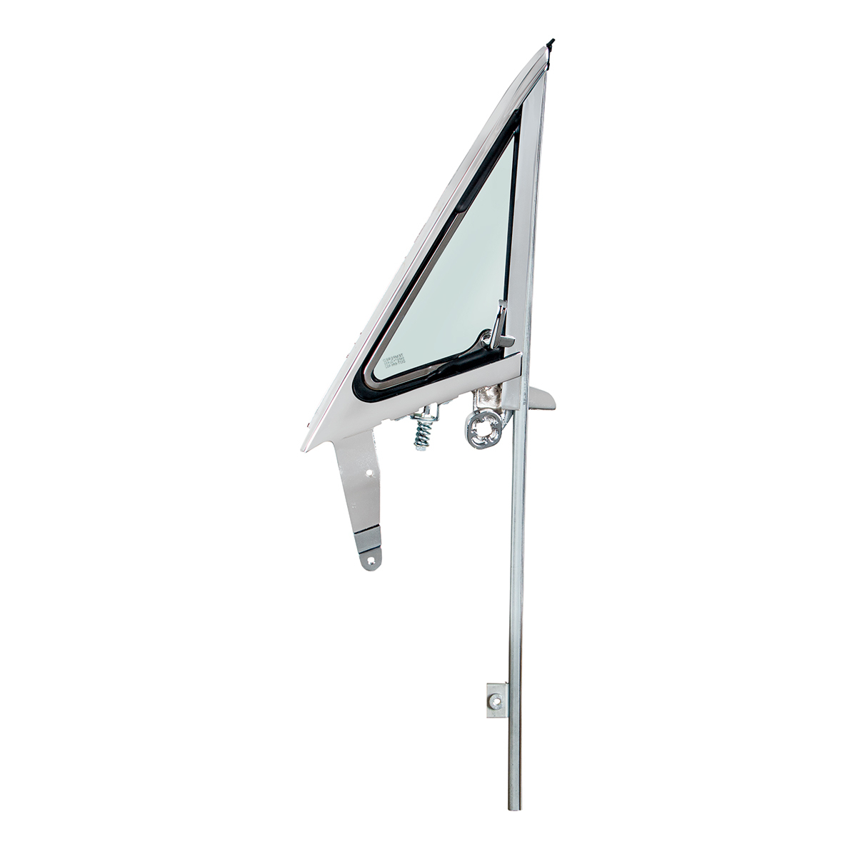 Vent Window Assembly With Green Tinted Glass For 1964.5-66 Ford Mustang - R/H