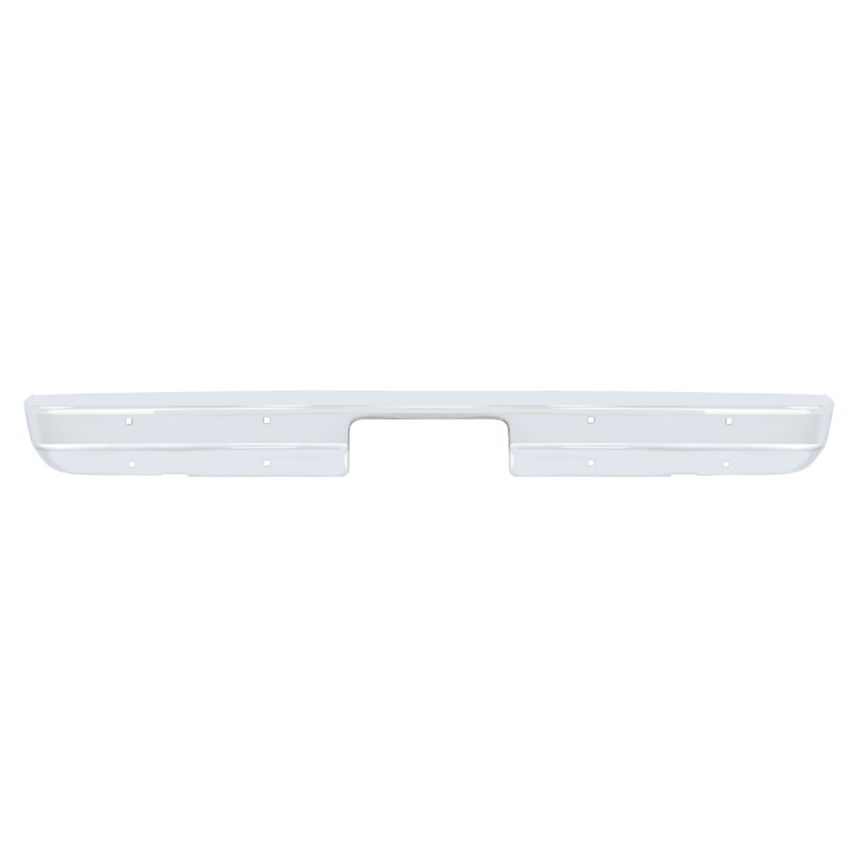 Chrome Bumper Without Impact Strip Holes For 1973-80 Chevy & GMC Truck, Rear