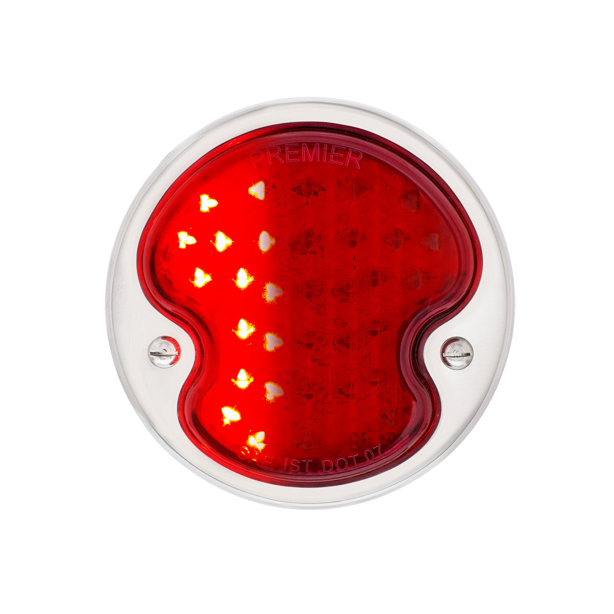 LED Sequential Tail Light Assembly With SS Housing For 1932 Ford Car/Truck - R/H