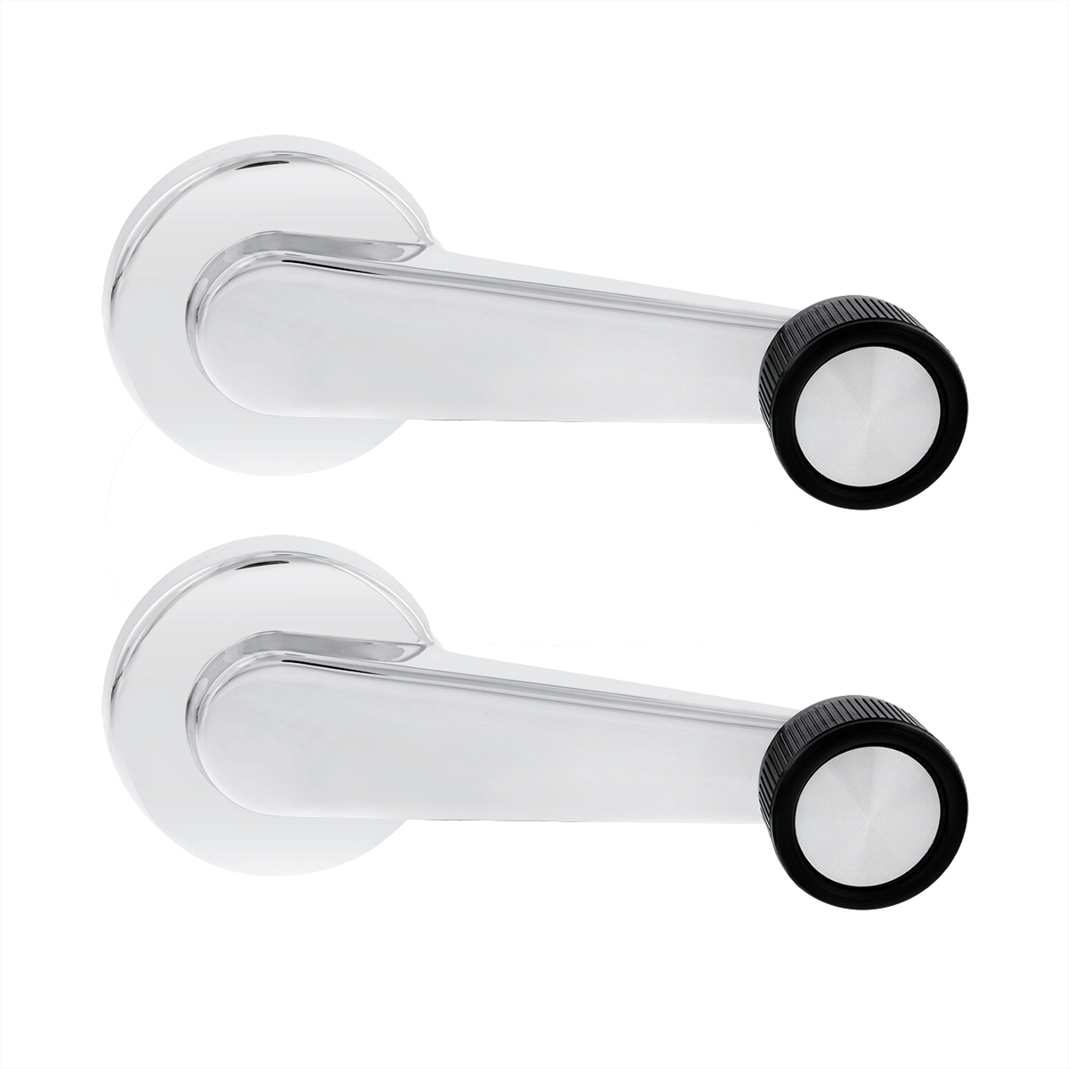 Chrome Window Crank Handle For 1981-1986 Chevrolet & GMC Truck(Pair )