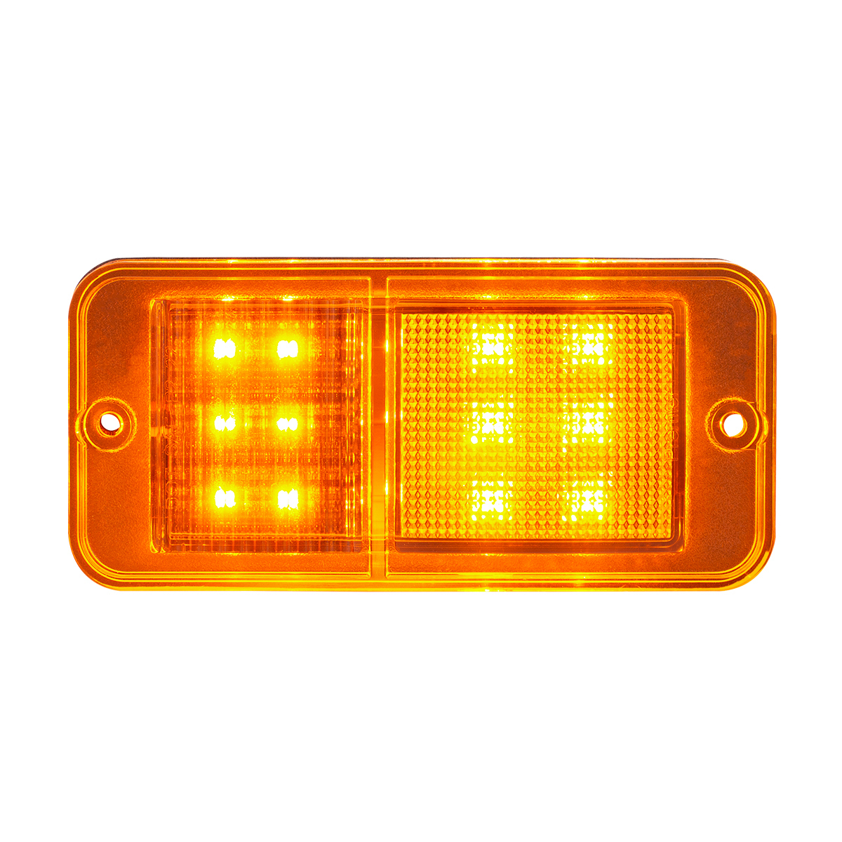 12 LED Standard Style Side Marker For 1968-1972 Chevrolet & GMC Truck-Amber