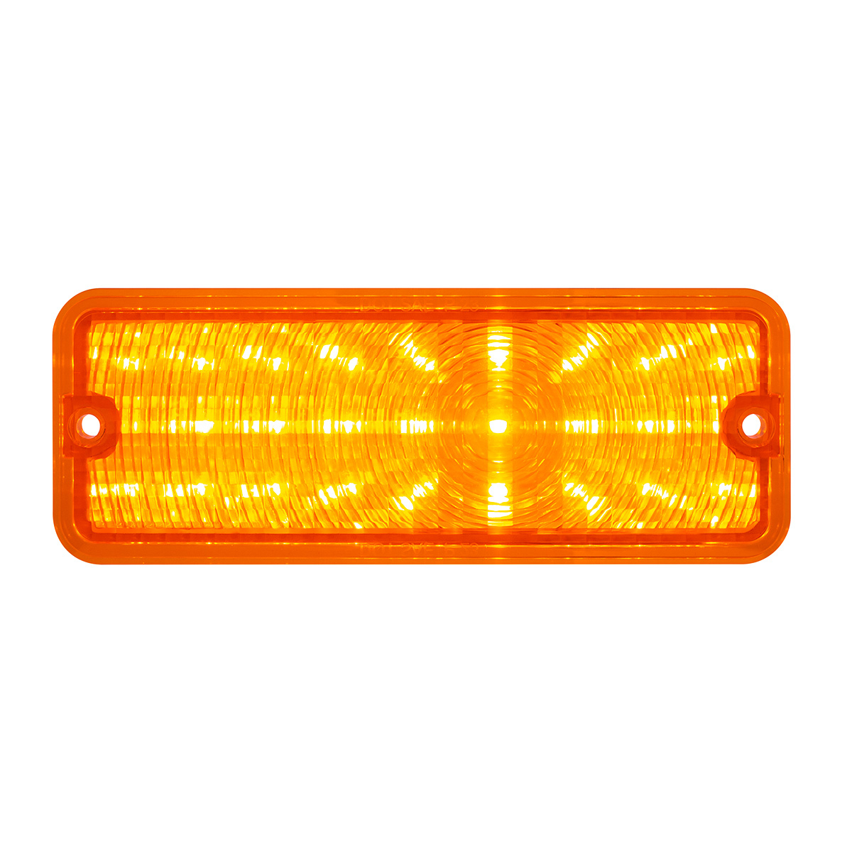 25 LED Parking Light For 1973-1977 Ford Truck-Amber LED/Amber Lens