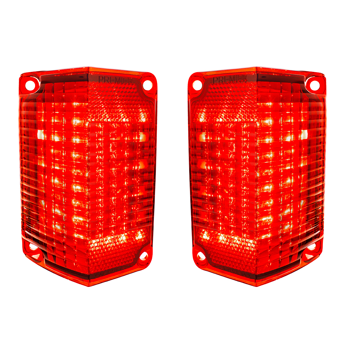 30 LED Tail Light Set For 1968-1969 Chevy El Camino/Station Wagon (Pair)