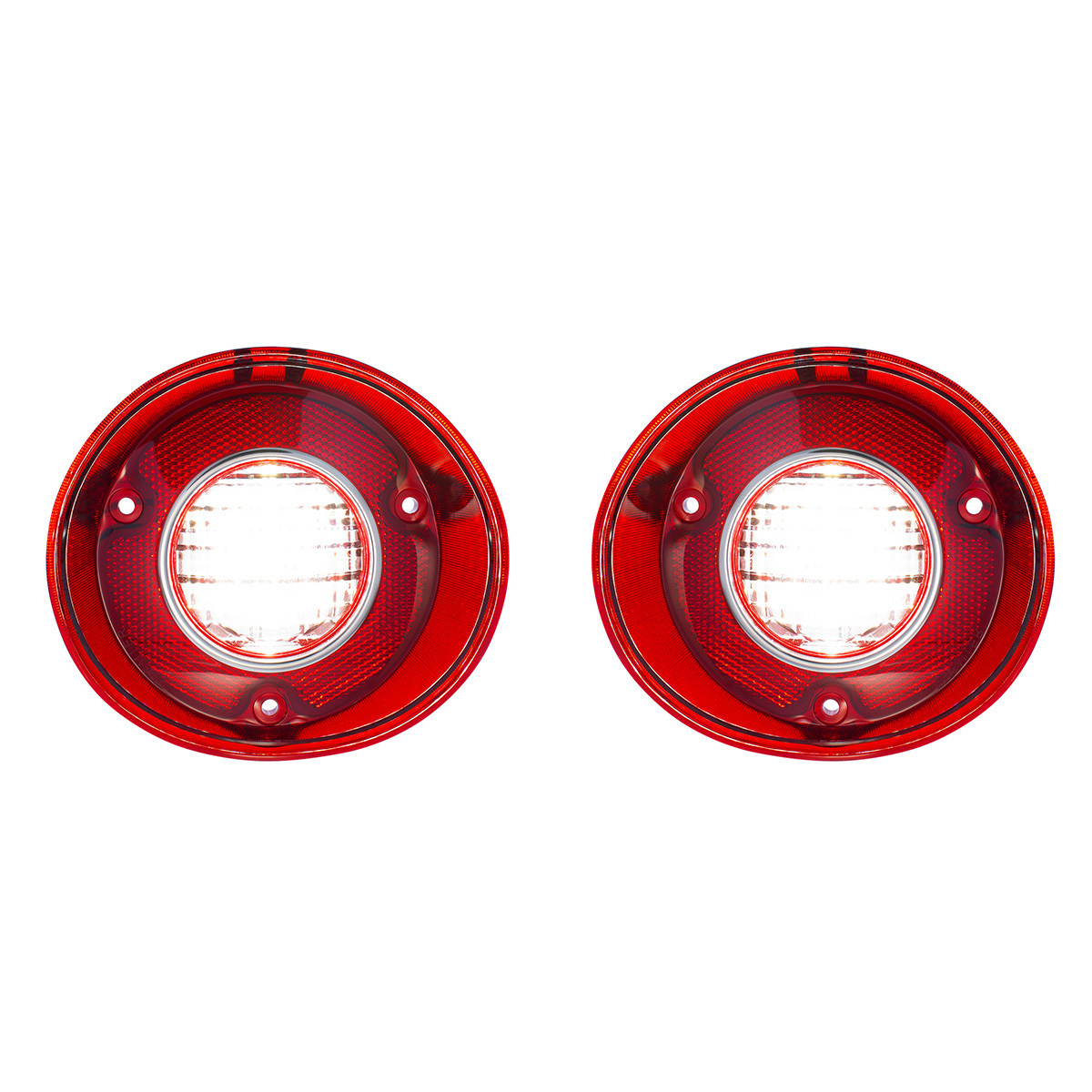 34 White LED Backup Light For 1972 Chevy Chevelle SS & Malibu (Pair)
