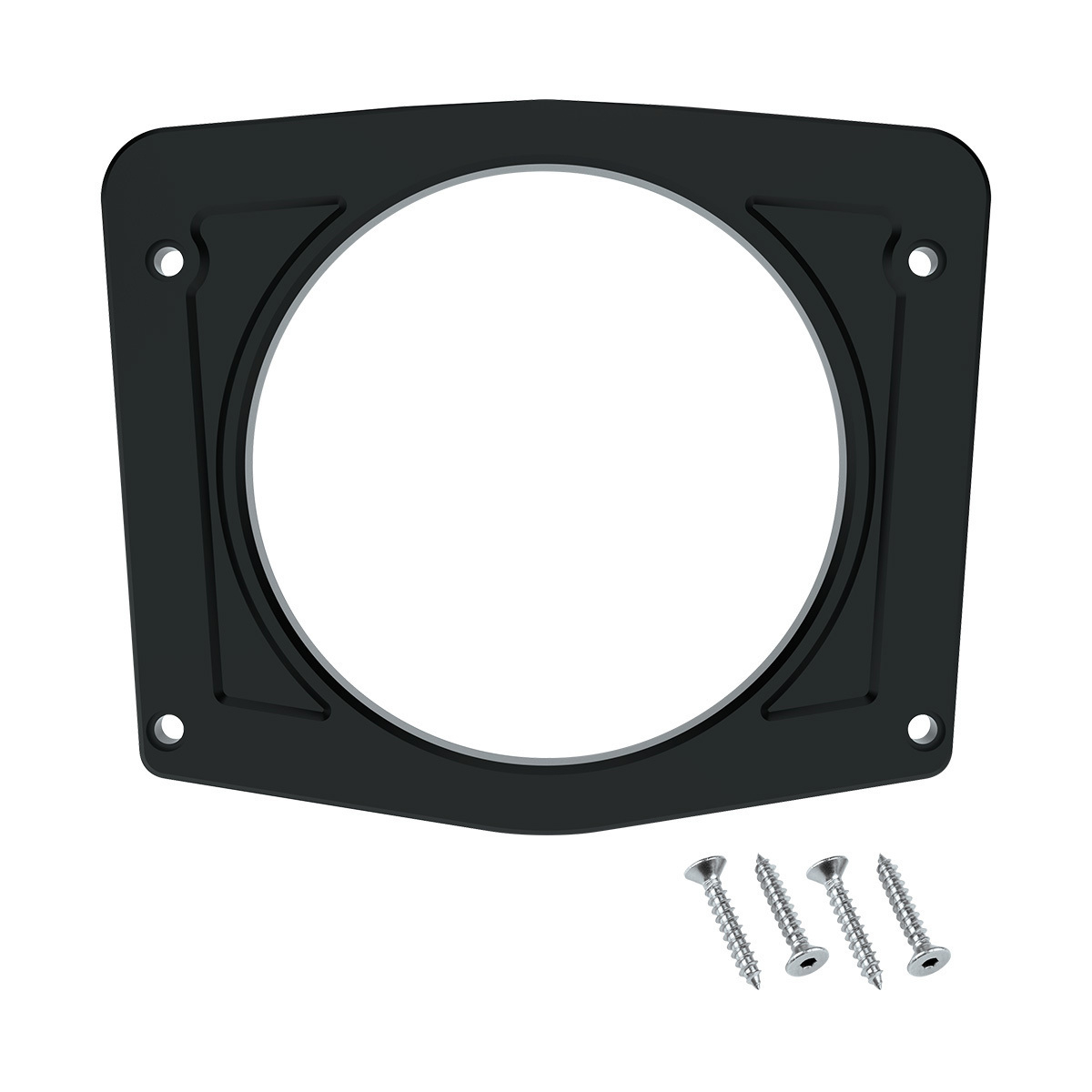 Billet Aluminum Instrument Gauge Bezel For 1966-1977 Ford Bronco-Black Anodized