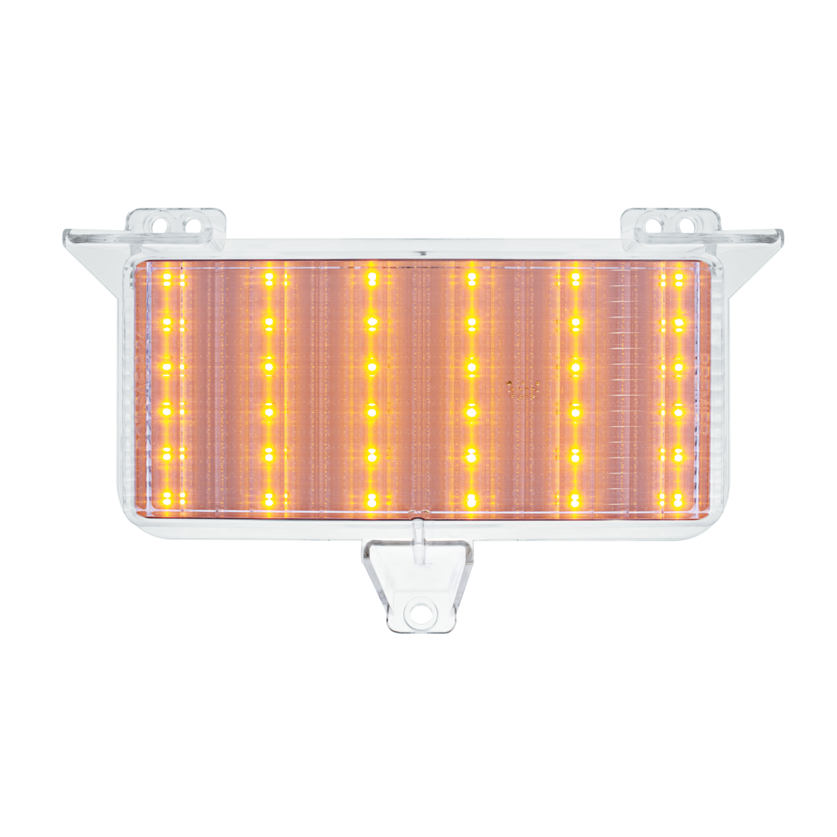 36 LED Sequential Parking Light For 1983-1988 Chevrolet & GMC Truck-Amber LED/Clear Lens