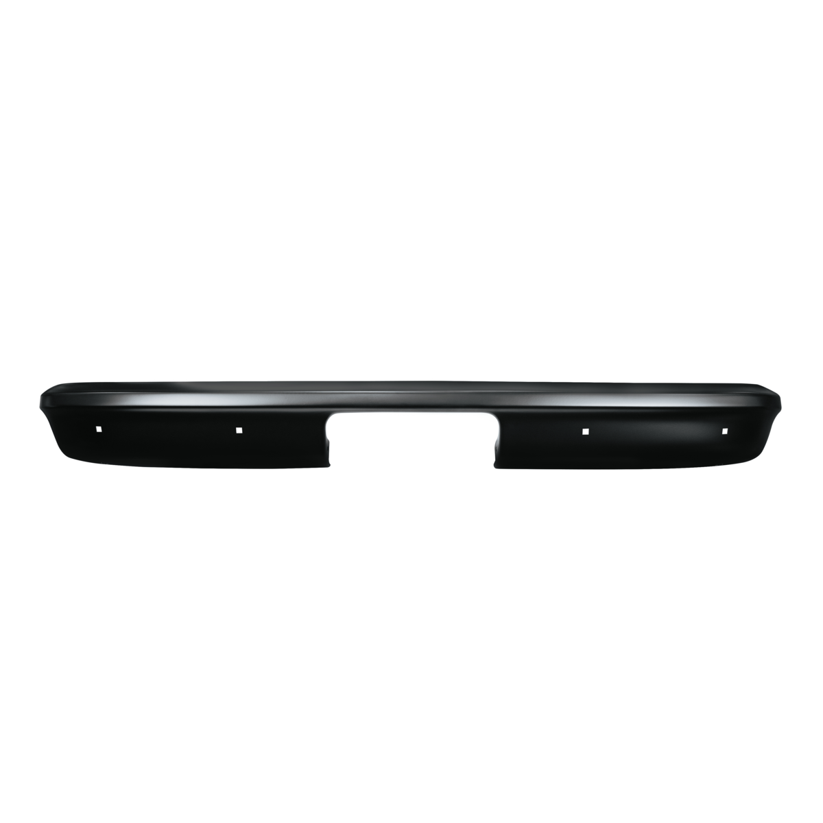 Black Bumper For 1967-1987 Chevrolet & GMC Stepside Truck-Rear