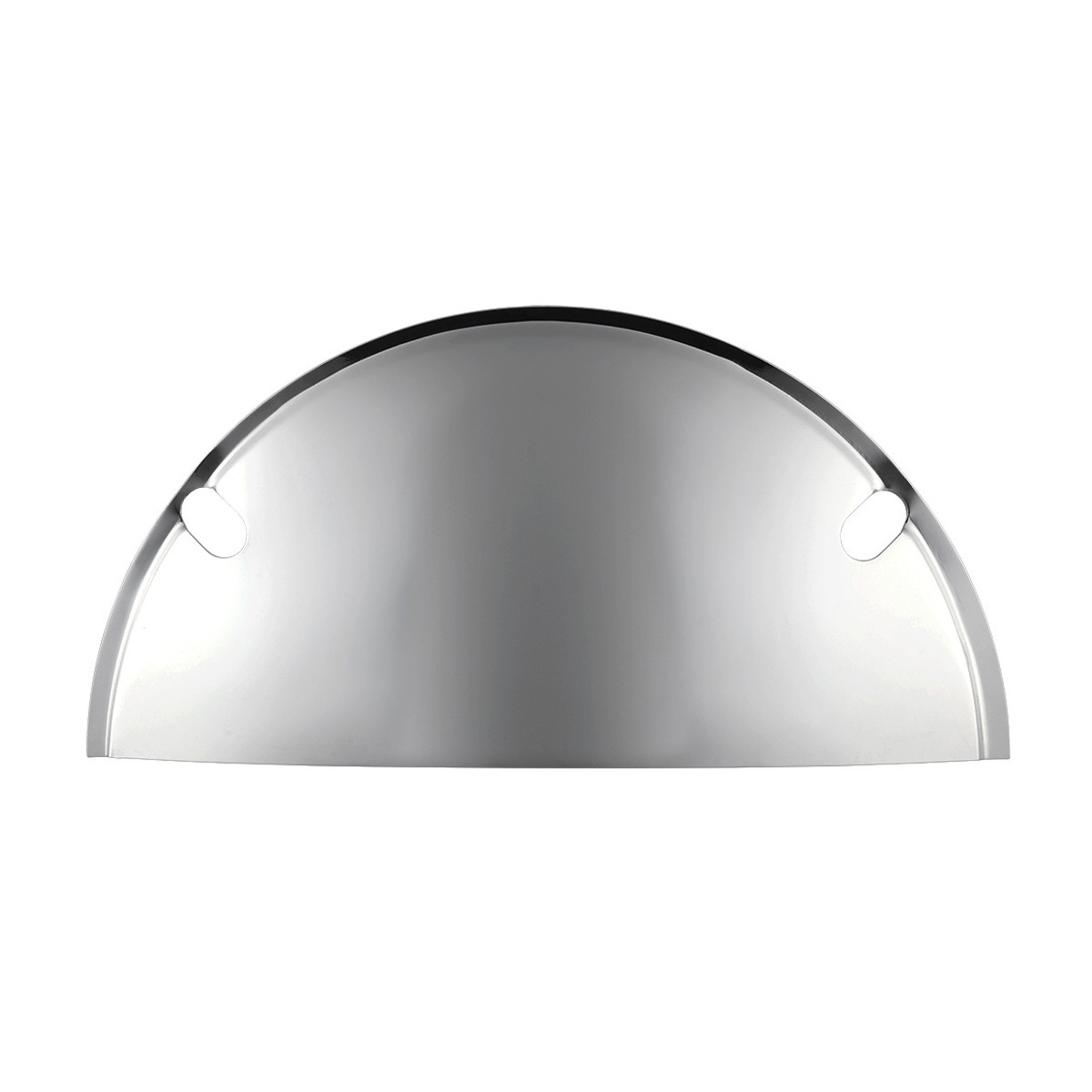 Stainless Steel Half-Moon Shield For 7" Headlight (Pair)