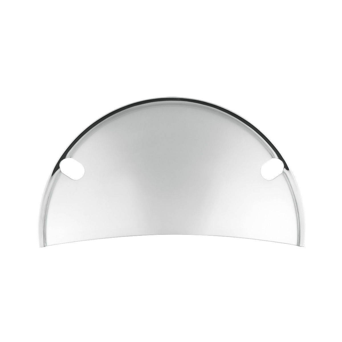 Stainless Steel Half-Moon Shield For 5-3/4" Headlight (Pair)