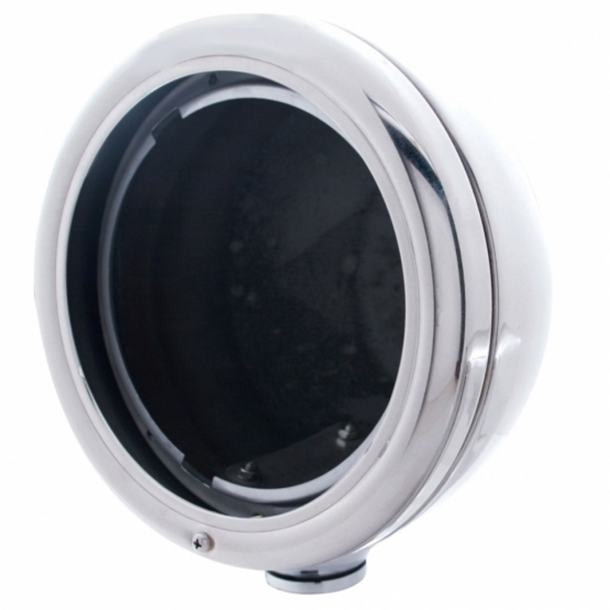 Stainless Steel "Classic" Headlight Housing - No Turn Signal