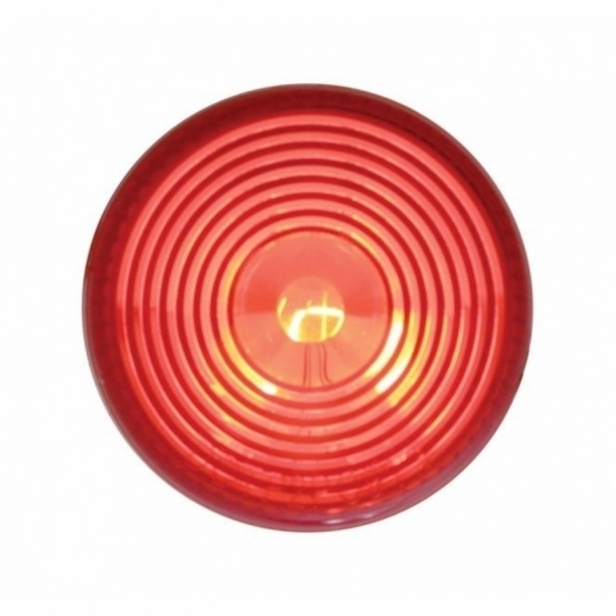 2" Round Light (Clearance/Marker) - Red Lens