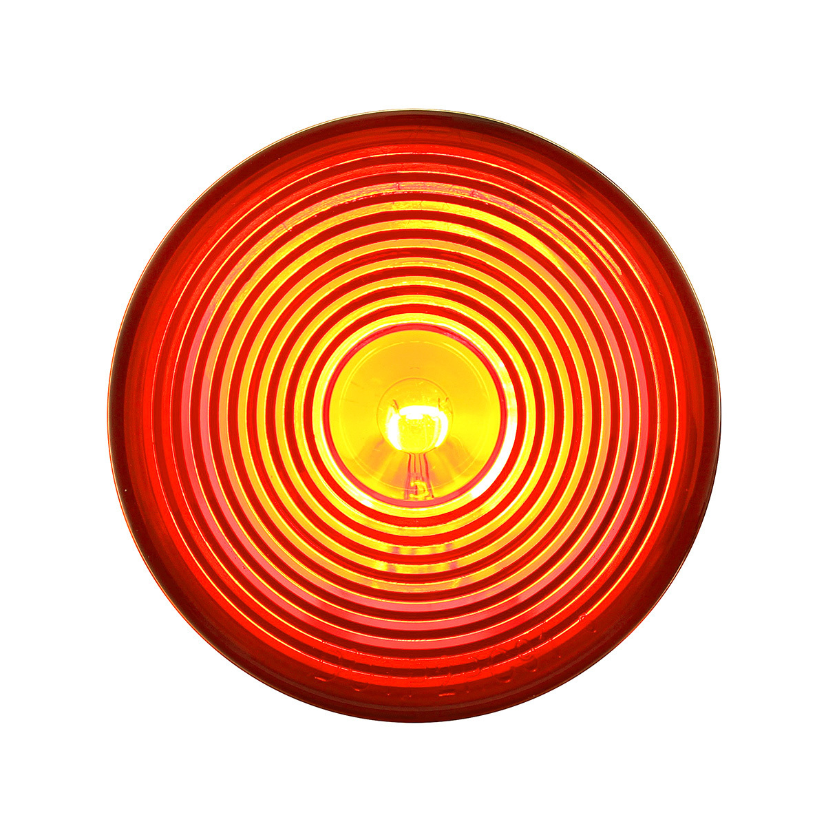 2.5" Round Light (Clearance/Marker) - Red Lens