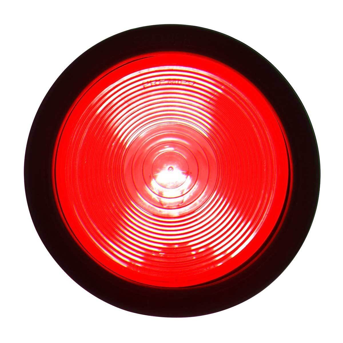 4" Round Light Kit (Stop, Turn & Tail) - Red Lens