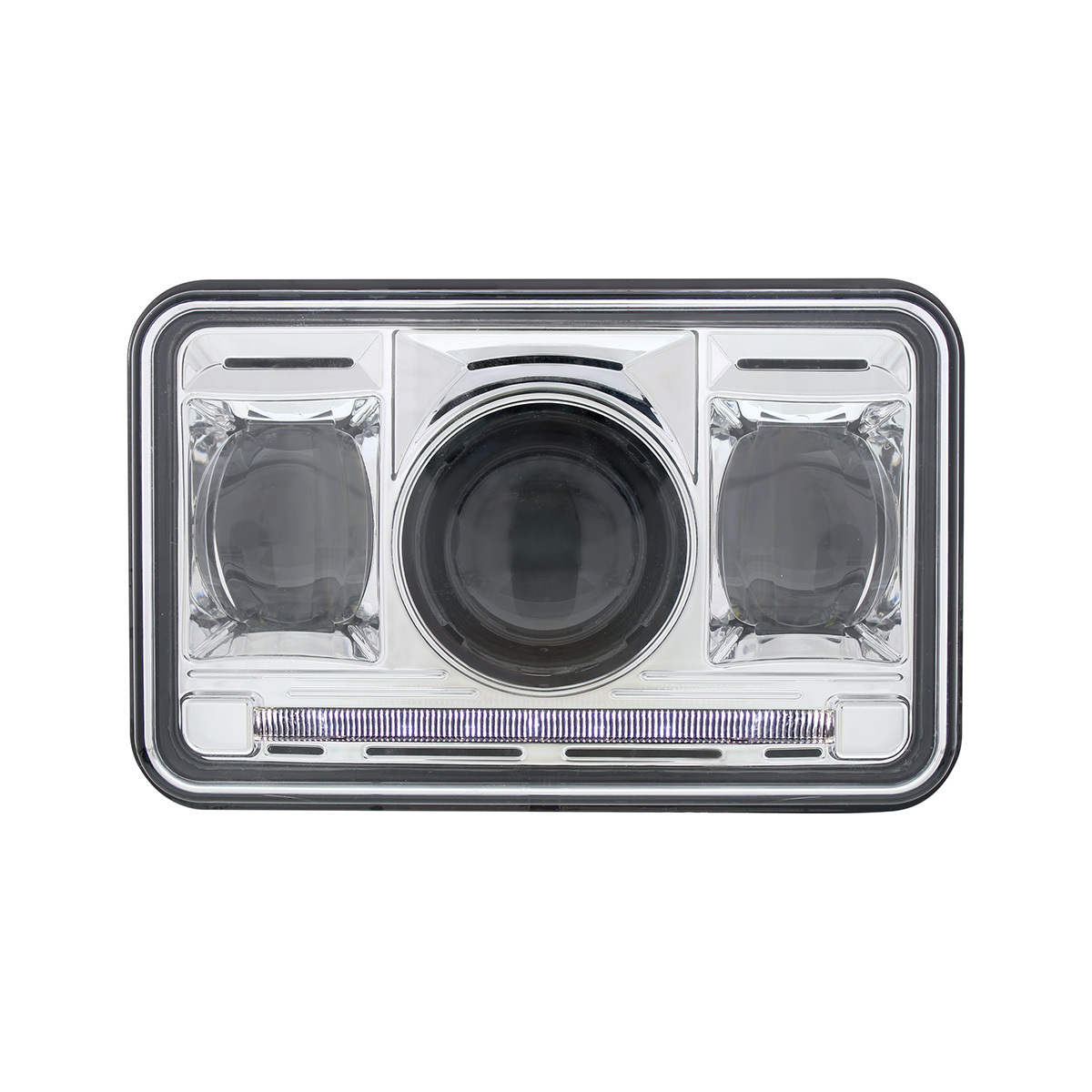 ULTRALIT - 11 High Power LED 4" X 6" Projection Headlight - High Beam