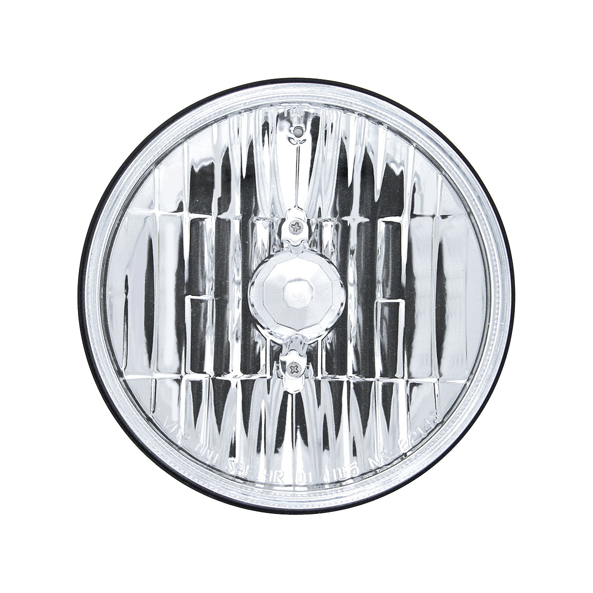 5-3/4" Crystal Headlight, Glass Lens