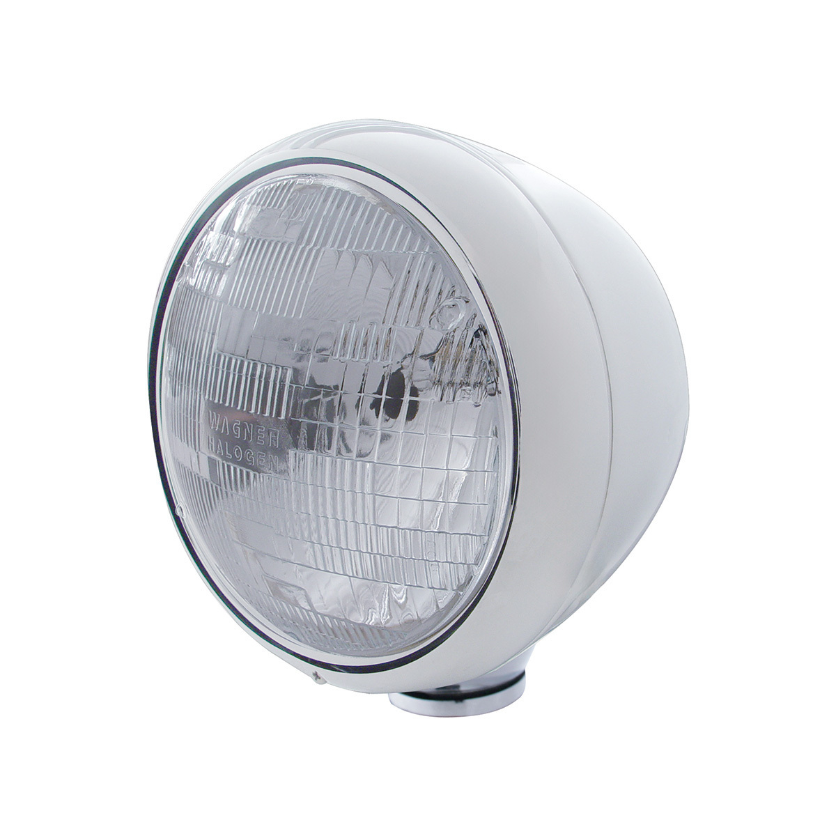 Chrome Guide 682-C Style Headlight H6024 Bulb