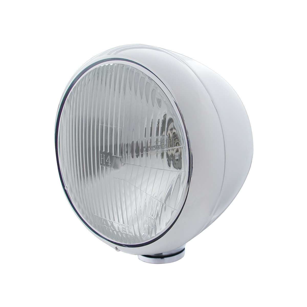 Chrome Guide 682-C Style Headlight H4 Bulb