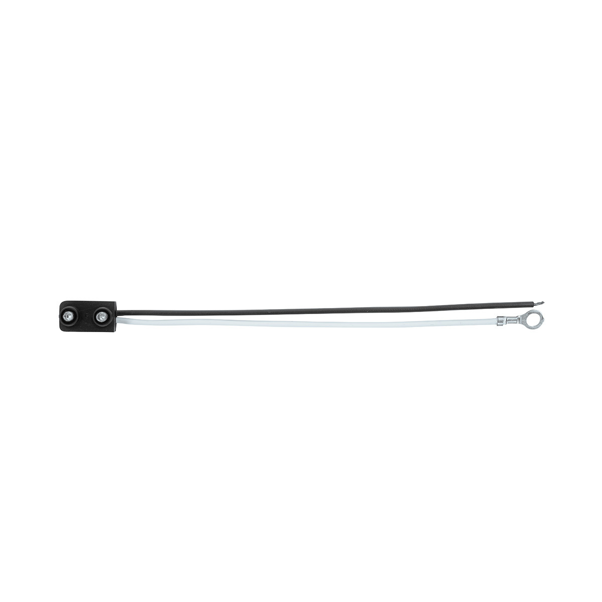 2 Wire Pigtail With 2 Prong Plug - 6" Lead (Retail)