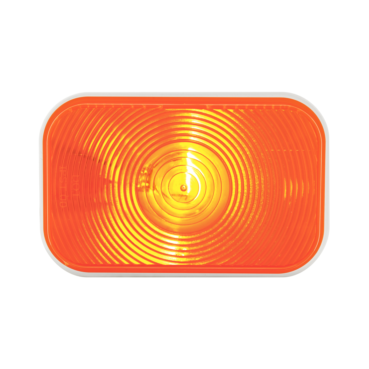 Rectangular Turn Signal Light - Amber Lens (Each)