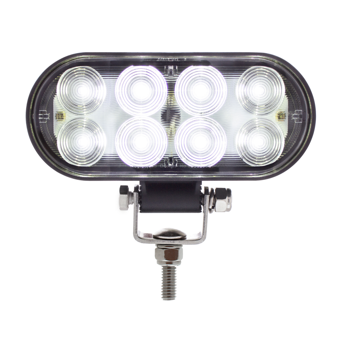 8 LED Oval Wide Angle Driving/Work Light (Retail)