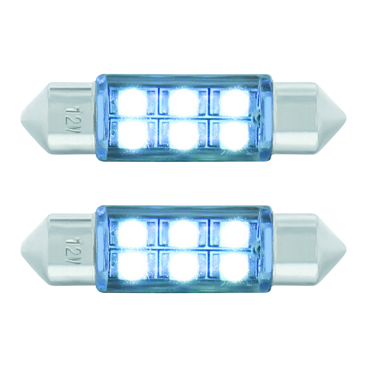 classic.upauto.com: 6 SMD High Power Micro LED 6418/6461-36mm Dome ...