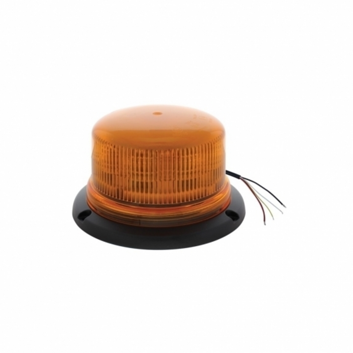 8 High Power LED Low Profile Beacon Light - Permanent Mount