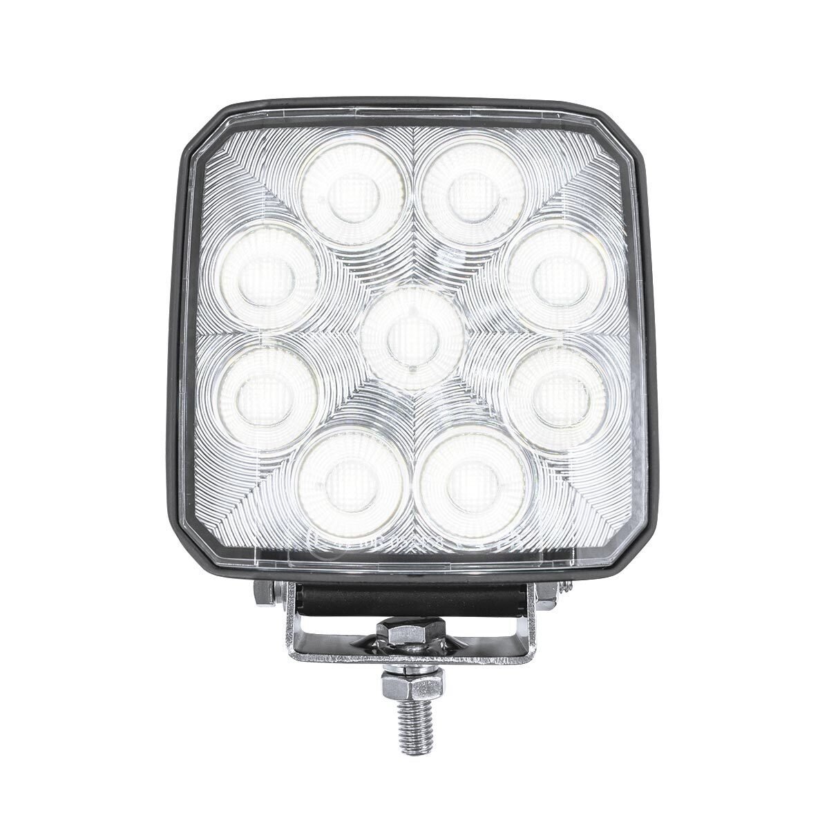 9 LED High Power 3-7/8" Square Work Light-Flood