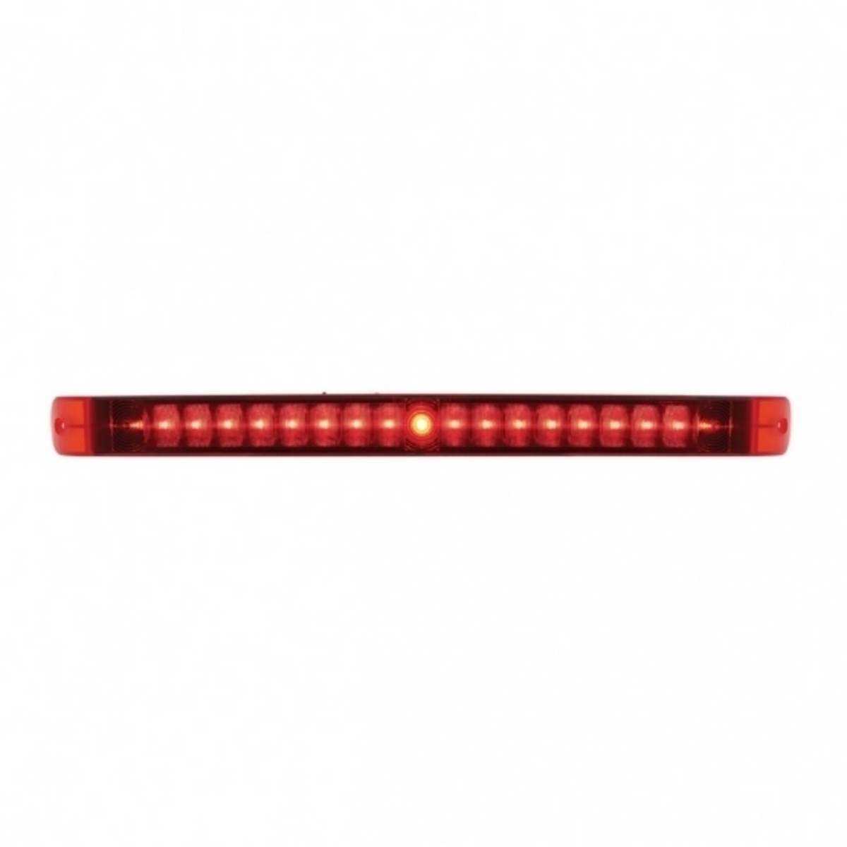 19 LED 17" Light Bar (Stop, Turn & Tail) -Red LED & Lens