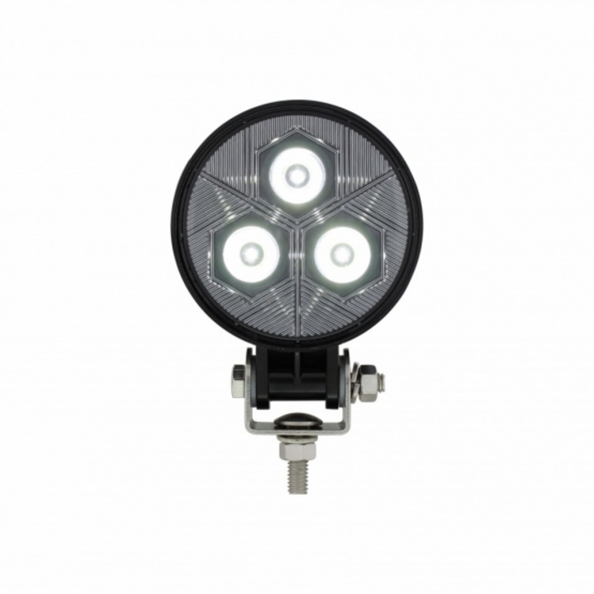 3 High Power LED Round Compact Work Light
