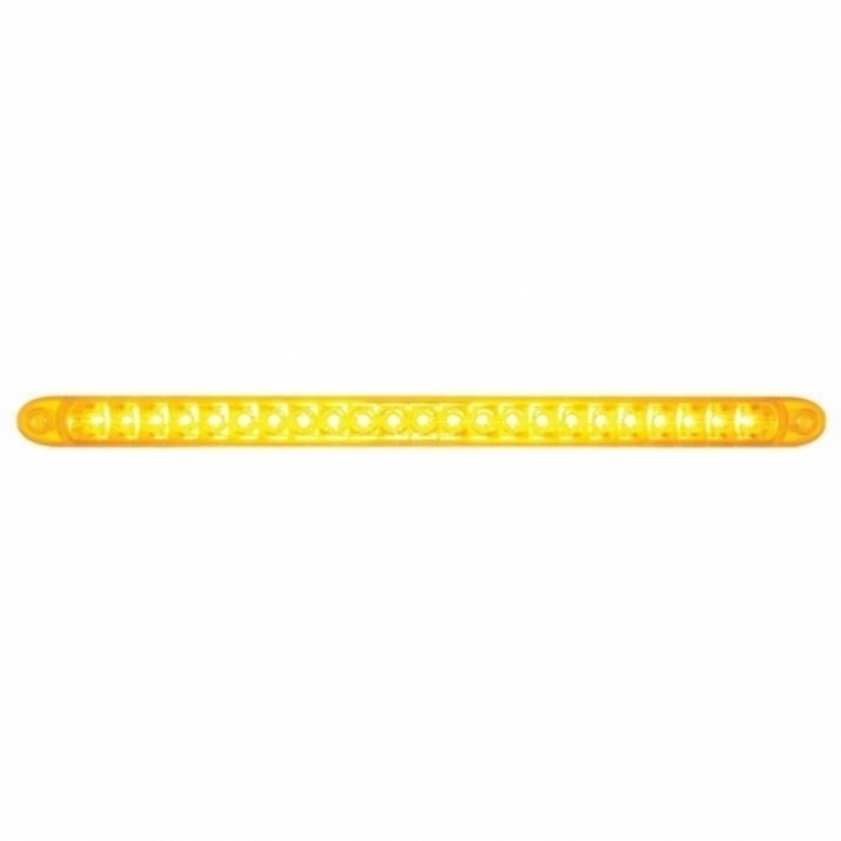 23 SMD LED 17-1/4" Reflector Turn Signal Light Bar Only - Amber LED/Amber Lens (Bulk)