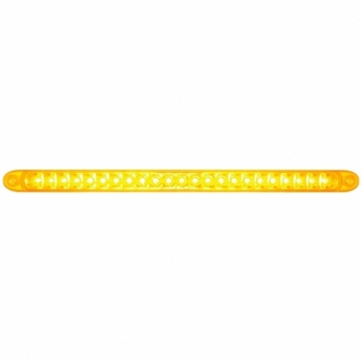 23 SMD LED 17-1/4" Reflector Turn Signal Light Bar Only - Amber LED/Amber Lens