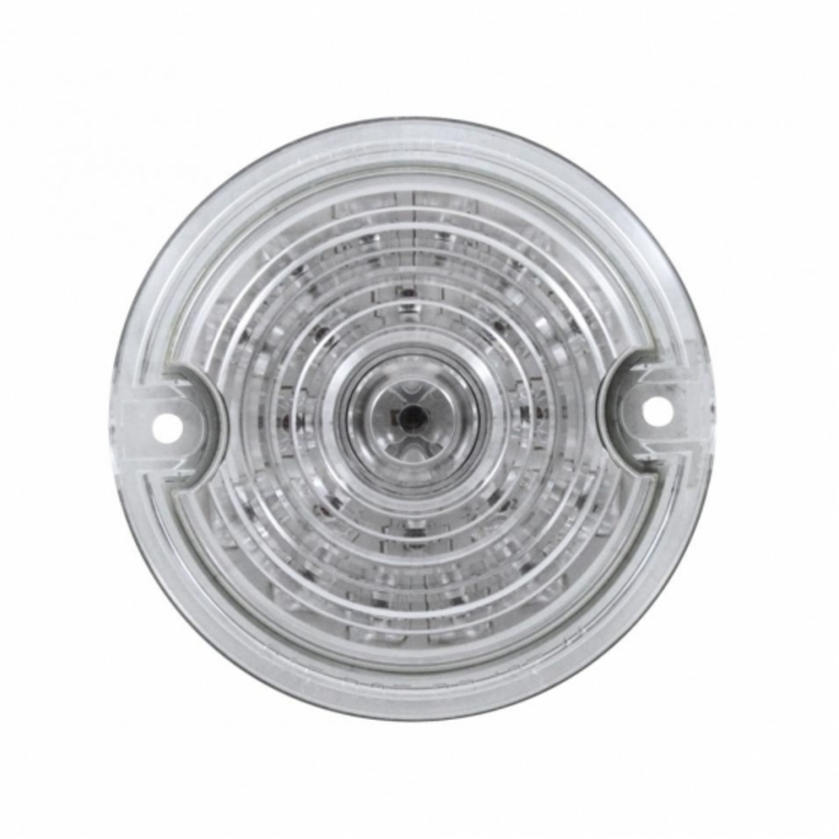 21 LED 3-1/4" Dual Function Signal Light For Harley Motorcycle With 1157 Plug - Amber LED/Clear Lens