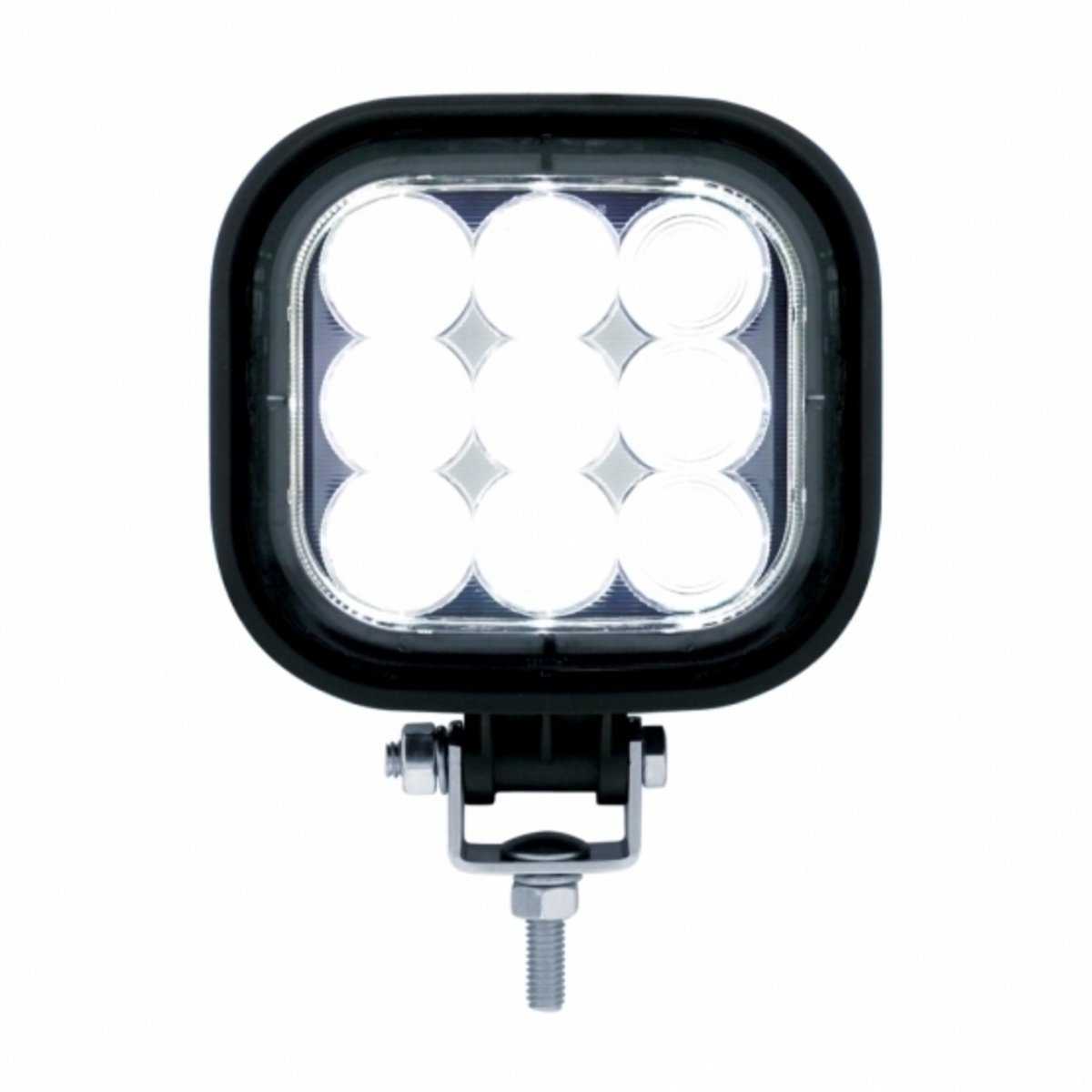 9 High Power LED Square Work Light - Flood Light