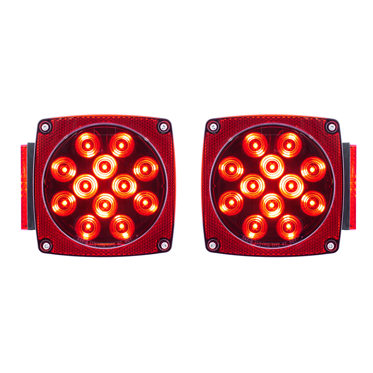 Over 80" Wide LED Submersible Combination Tail Light Kit