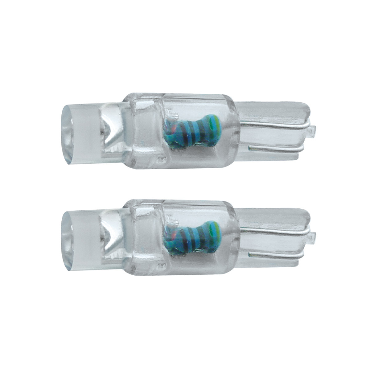 Single Micro LED 37/BP2 Bulb - White (Card of 2)