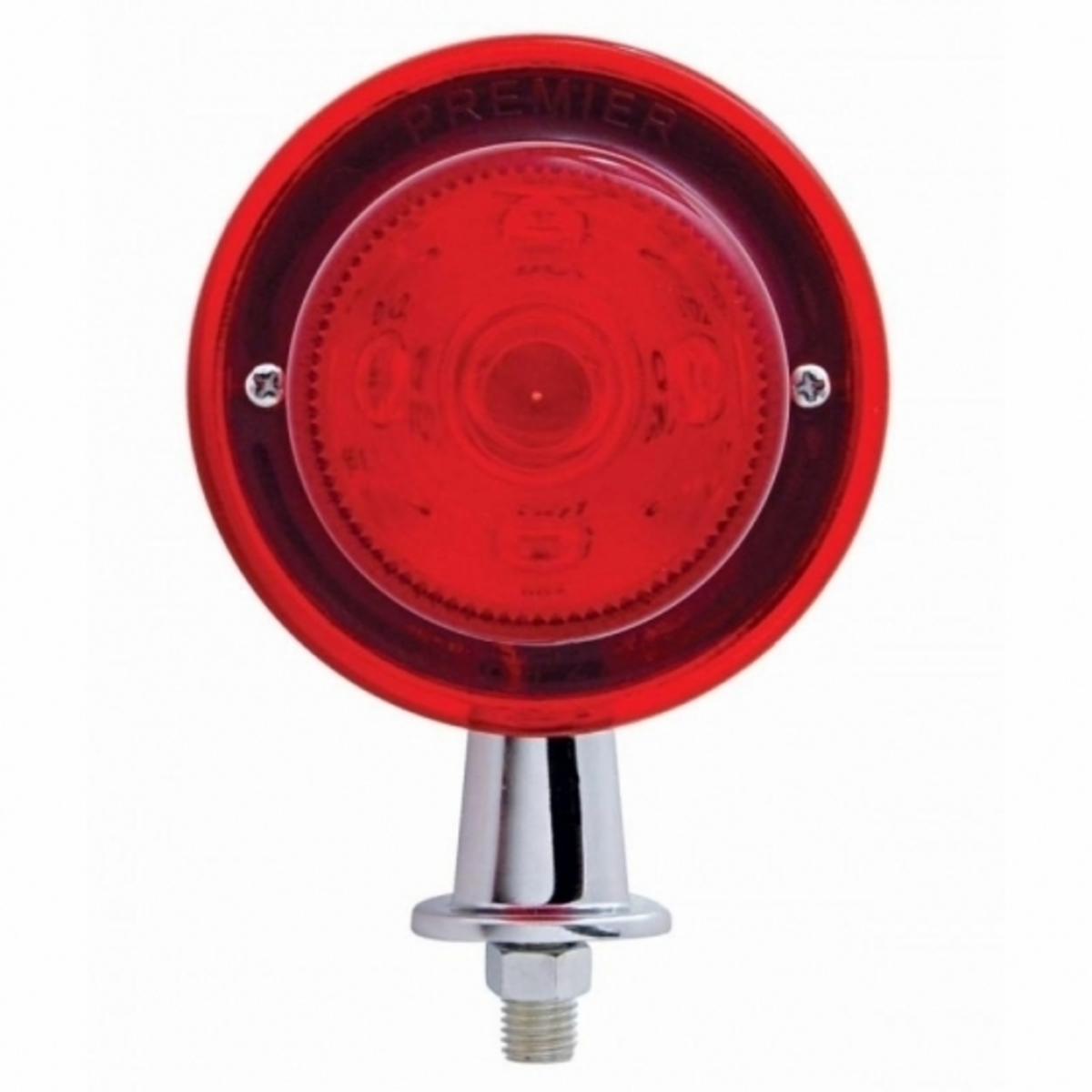 13 LED 1-1/8" Arm Honda Light Kit - Red LED/Red Lens