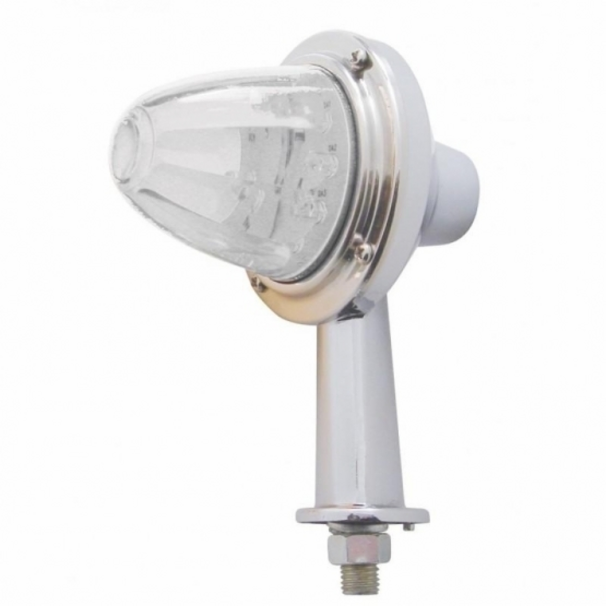 11 LED 2-1/8" Arm Watermelon Honda Light Kit - Amber LED/Clear Lens