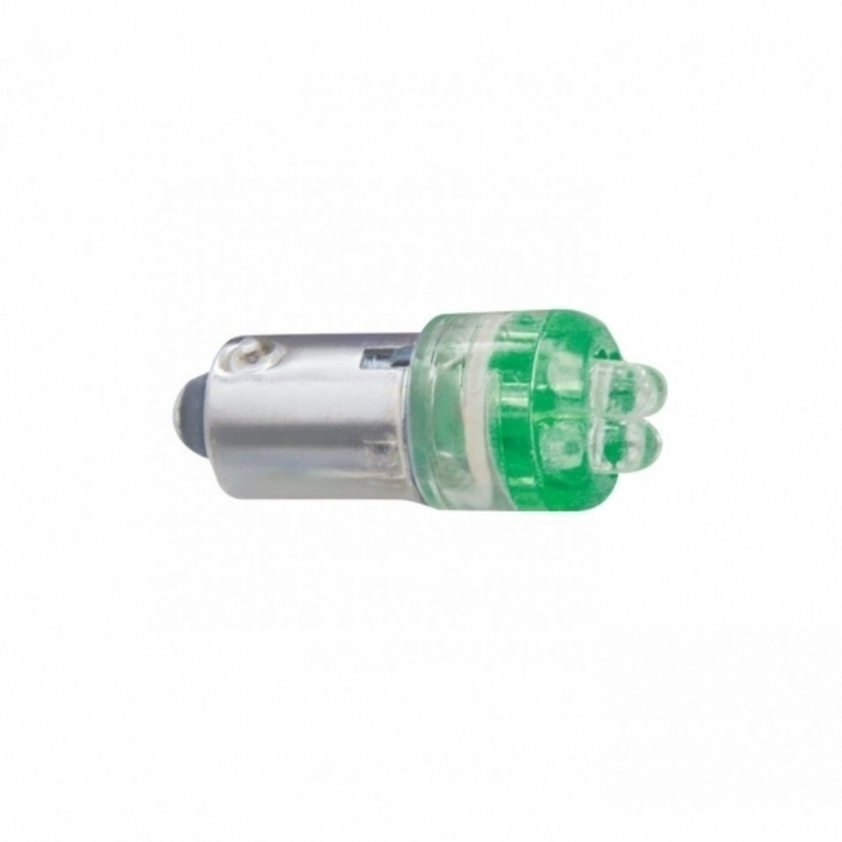4 Micro LED 1893 Type Bulb - Green (2-Pack)