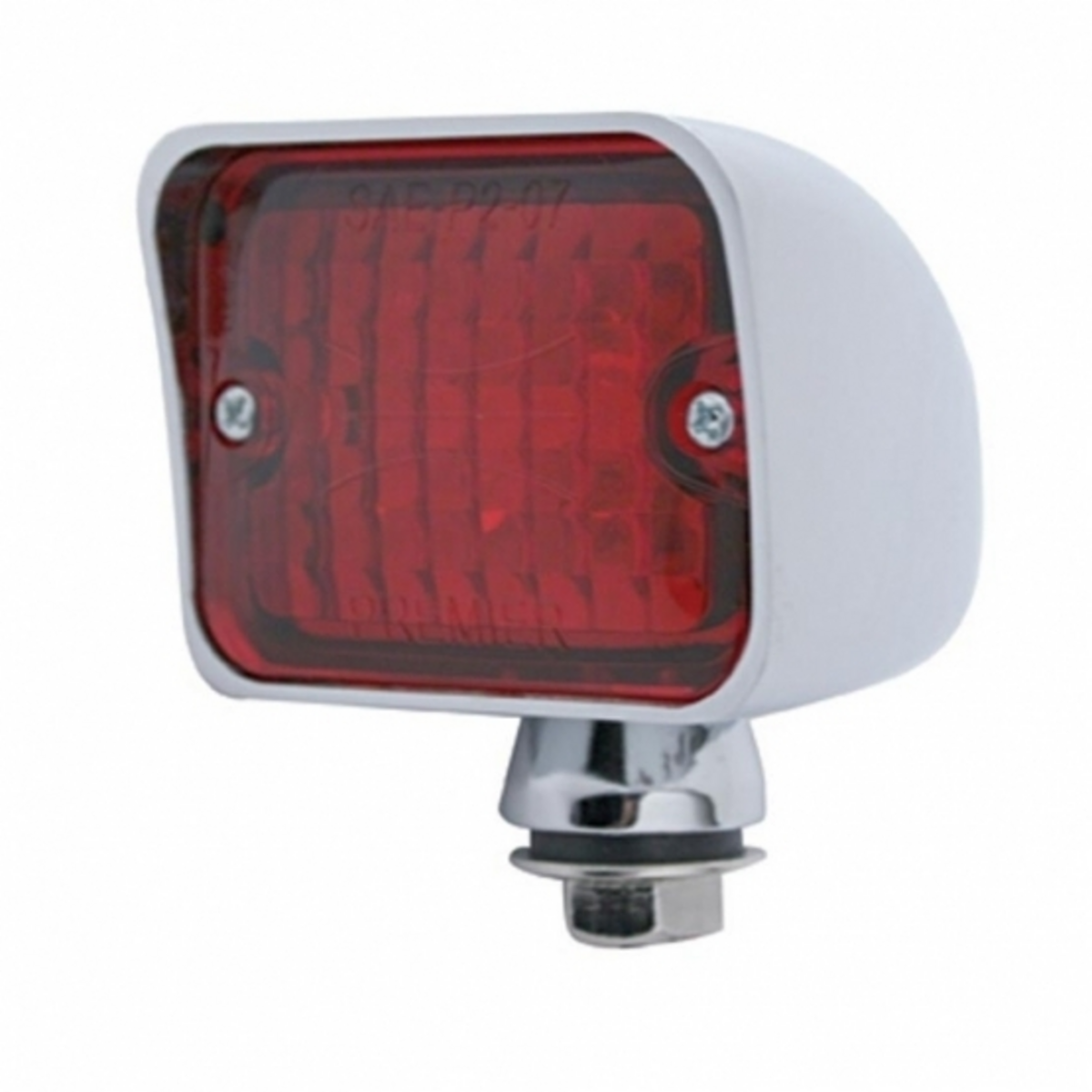 6 LED Large Rod Light - Red LED/Red Lens