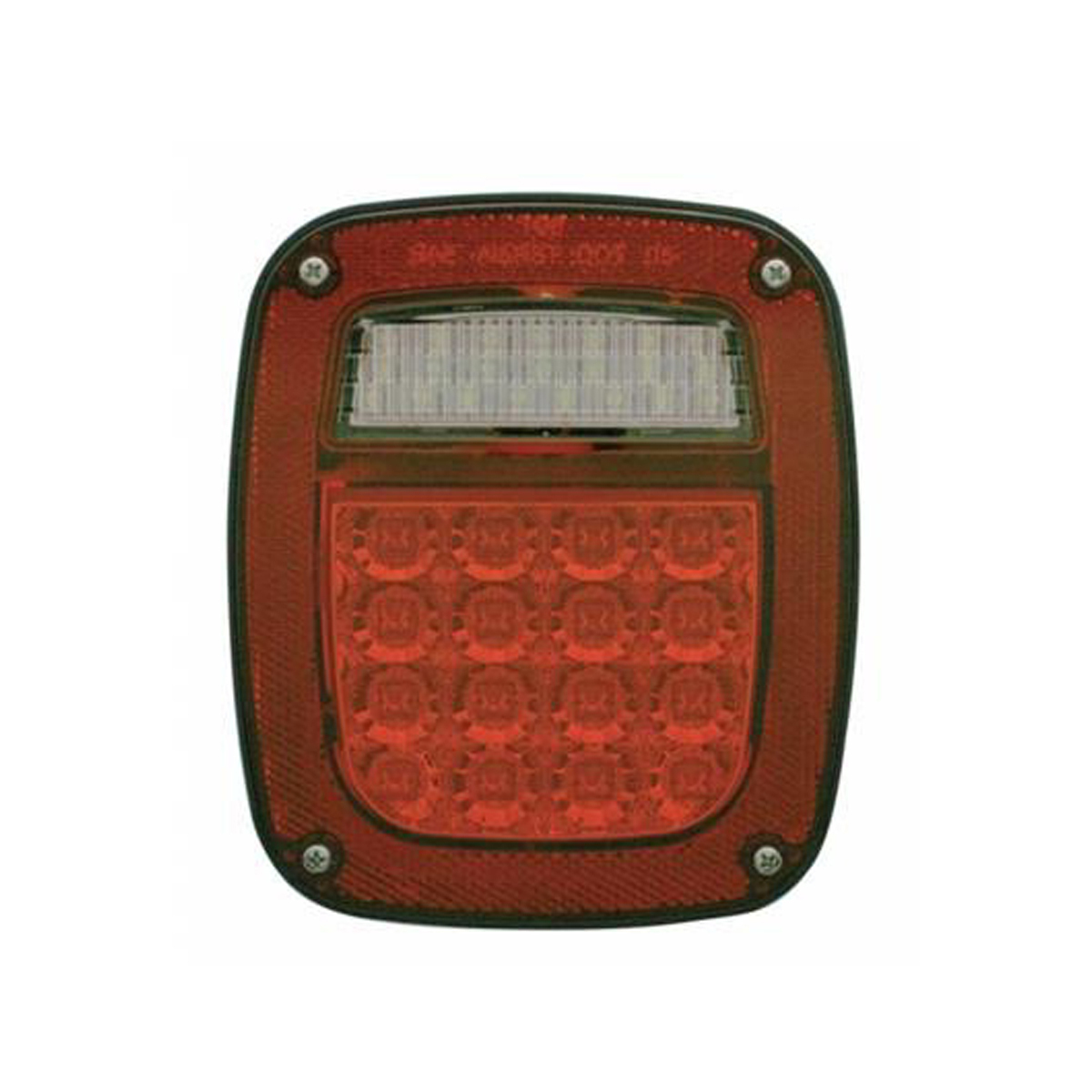 LED Reflector Universal Combination Tail Light Without License Light (Bulk)