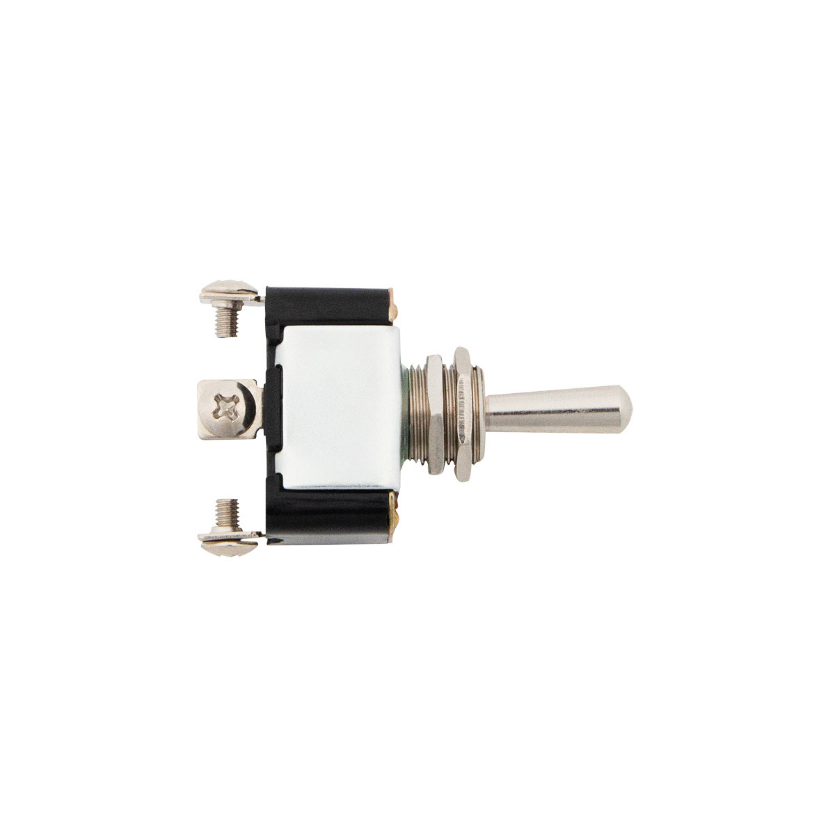 3 Pin, 10 Amp - 12V DC On-Off-On Metal Toggle Switch With 3 Screw Terminals