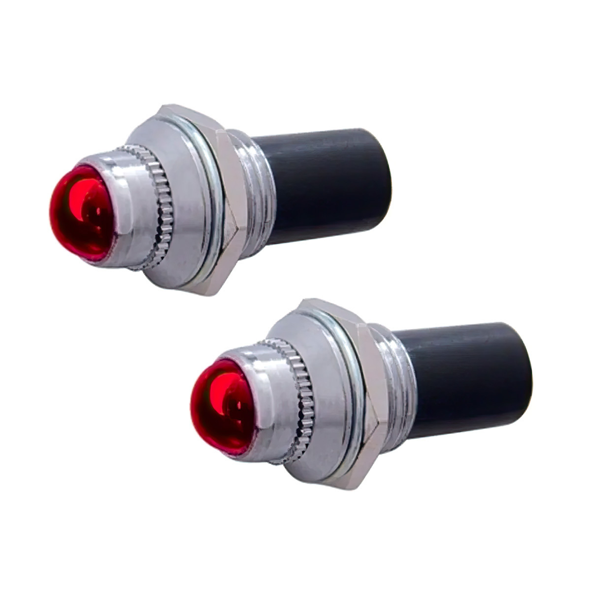 Mini Pilot Light - Red (Card of 2)