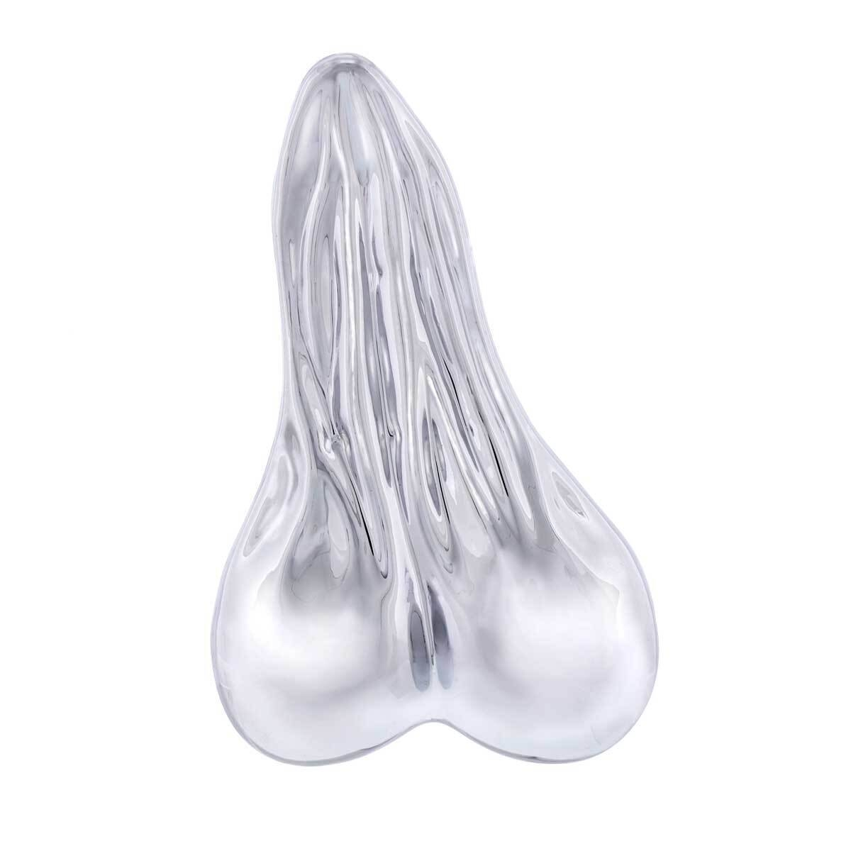 Chrome Low-Hanging Balls Accent 4-1/2"